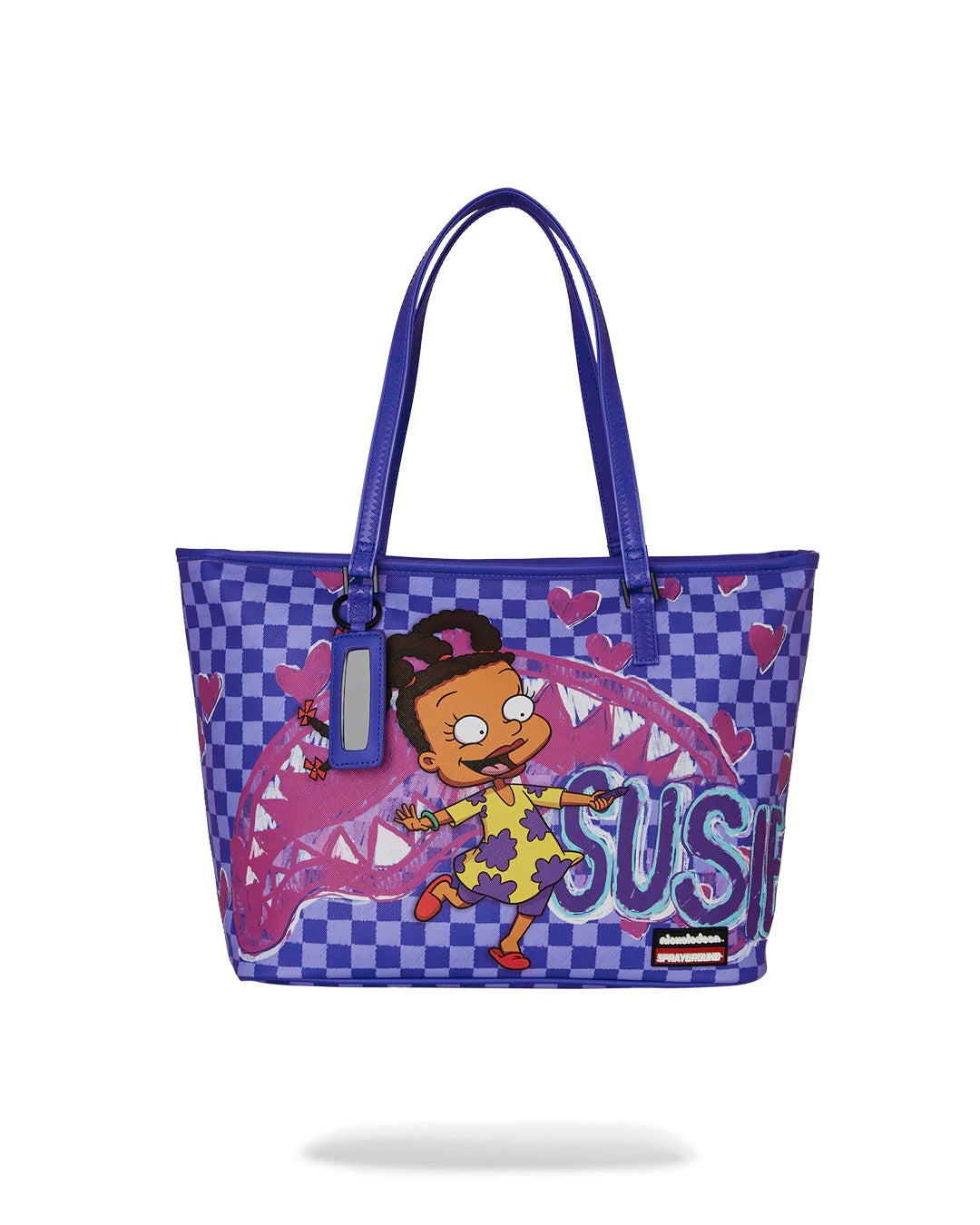 SUSIE CRAYON SHARK MESSENGER TOTE