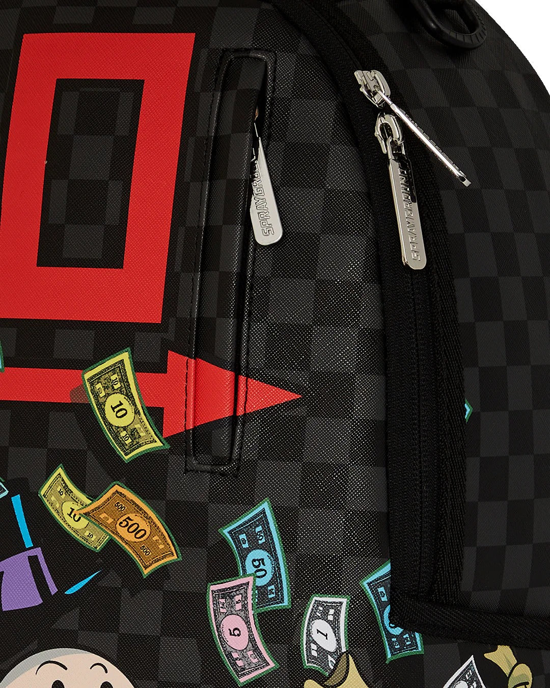 MONOPOLY WHEEL BARREL BACKPACK