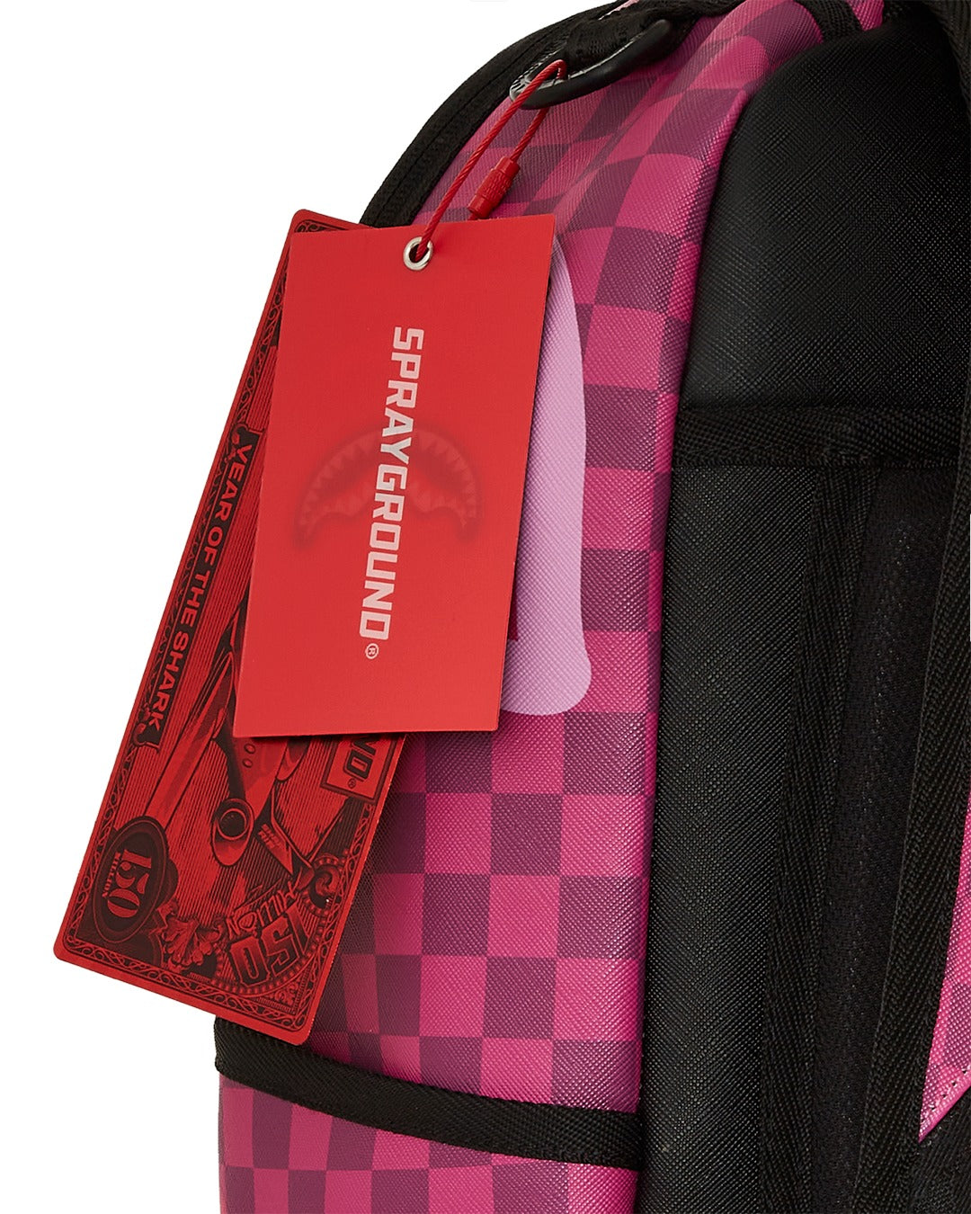 SPLIT SIP PINK CHECK DLXSV BACKPACK