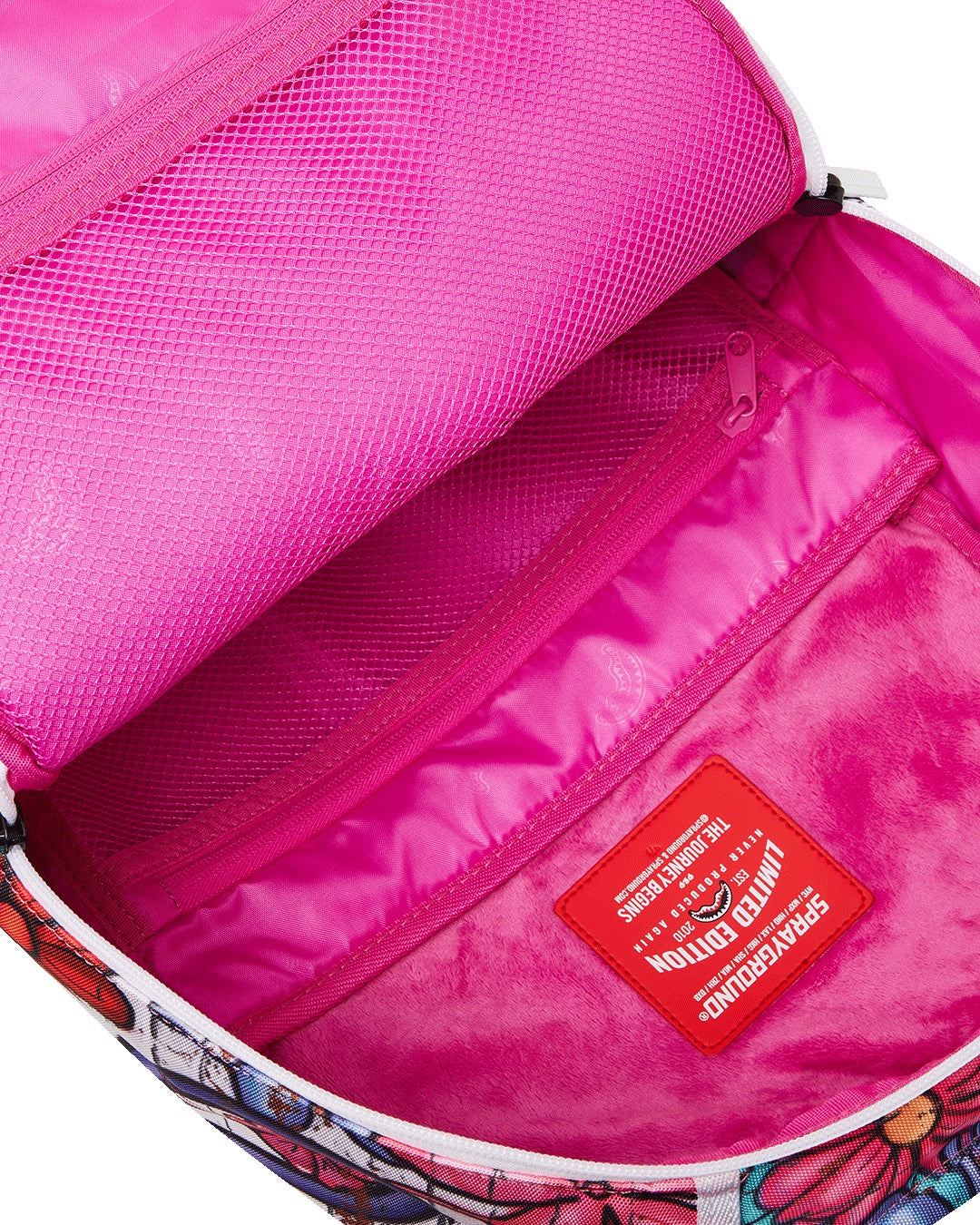 DRIPPY GRAFFITI FLORAL DLXR BACKPACK