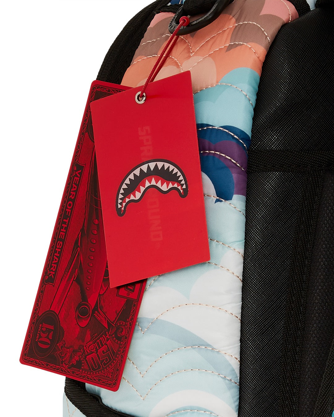 QUILTED CLOUD SHARK DLXS BACKPACK
