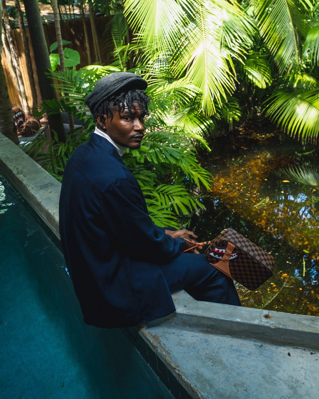 Sprayground Pochette HENNY AIR TO THE THRONE TOILETRY Multicolor