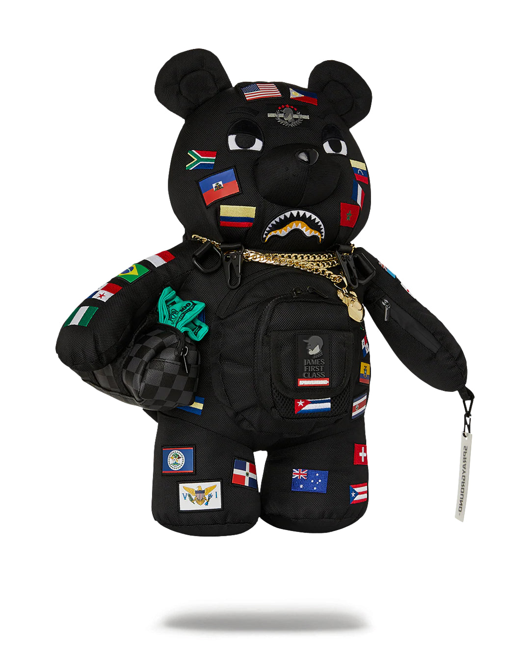 JAMES FLAGS BEAR BACKPACK