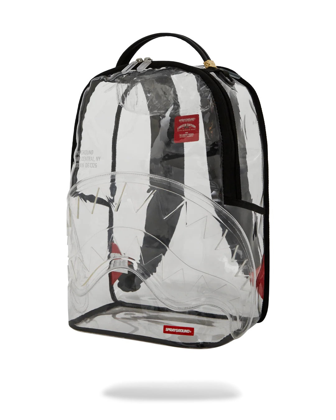 SHARK CENTRAL CLEAR DLX BACKPACK