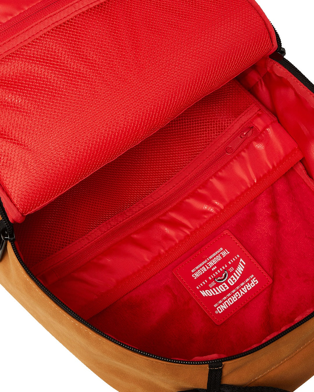 SHARK CENTRAL DLX-FAUX SUEDE BACKPACK