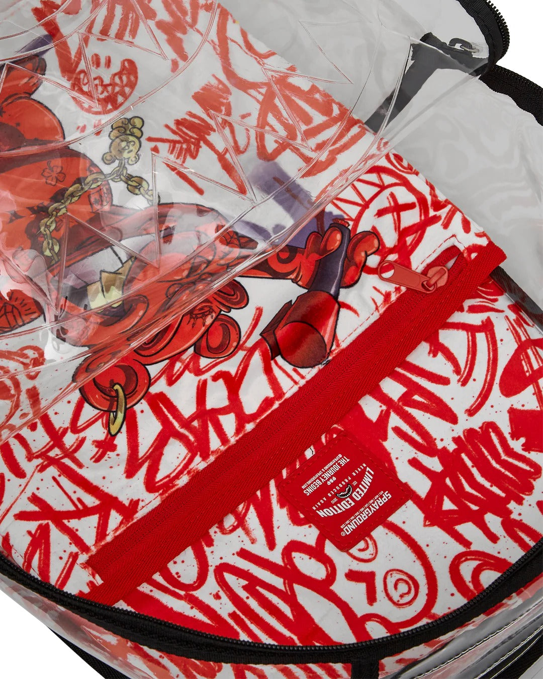 BEAR GRILLS DLX CLEAR BACKPACK