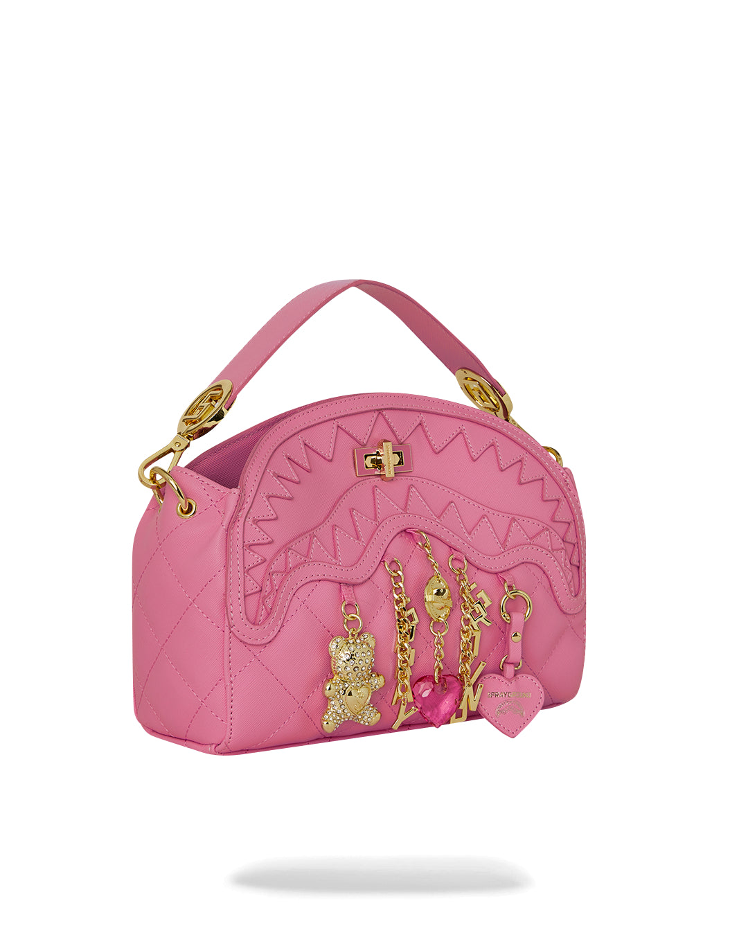 HANGING CHARMS HANDBAG