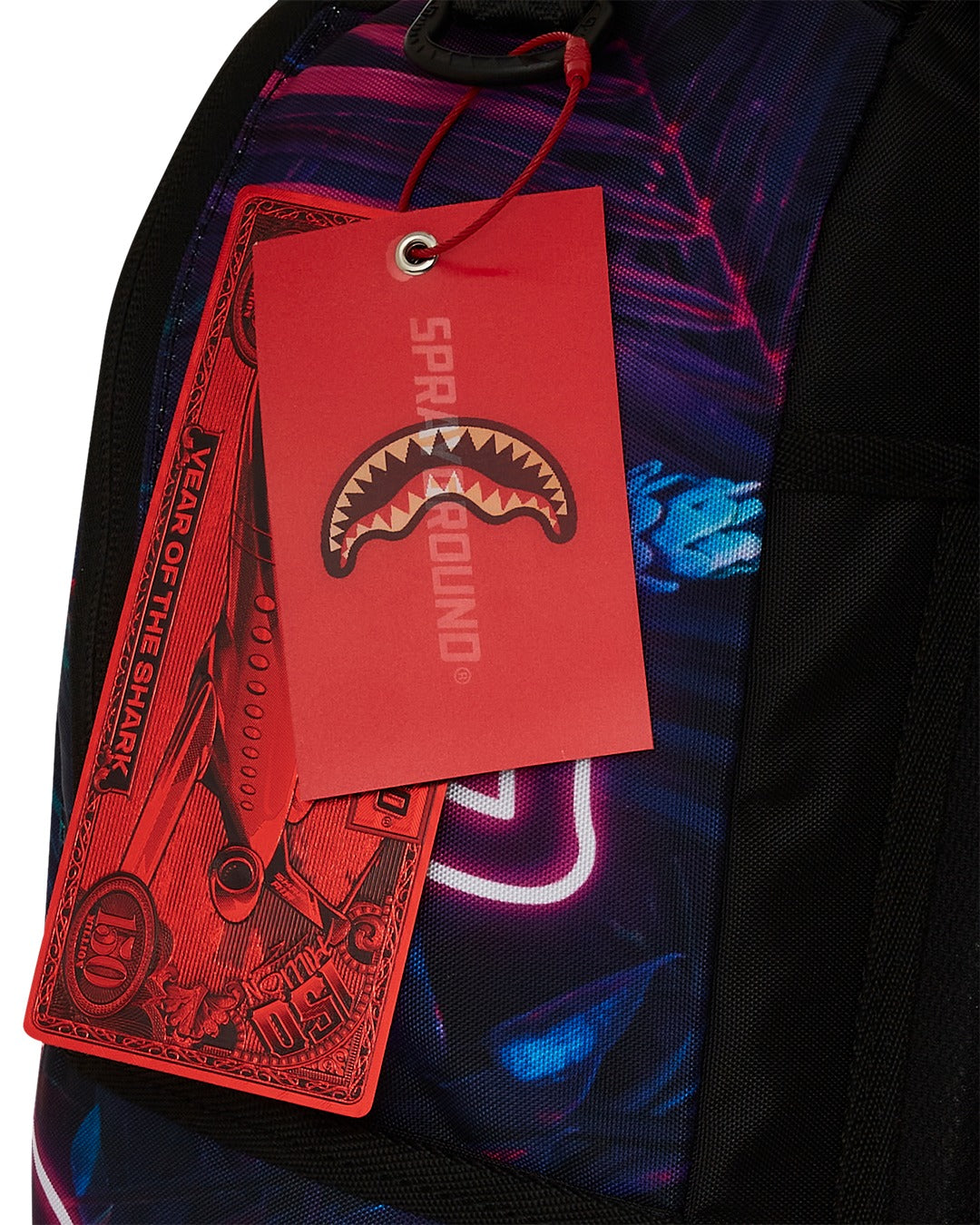 MAGENTA NEON JUNGLE DLXR BACKPACK