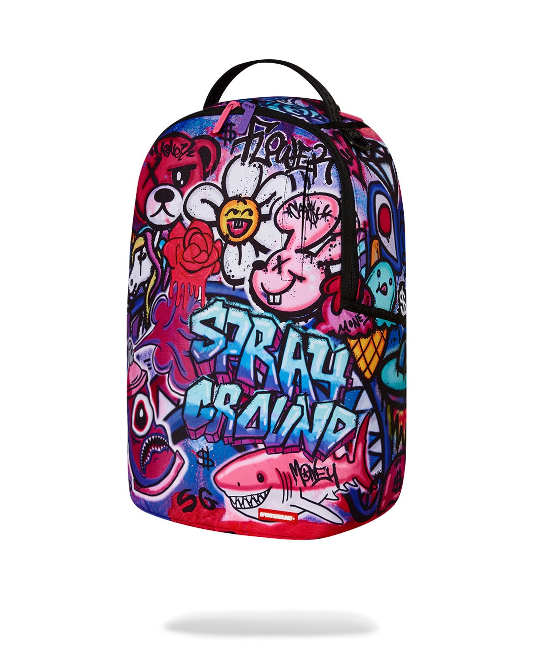 GIRLY GRAFFITI PRINT DLXR BACKPACK