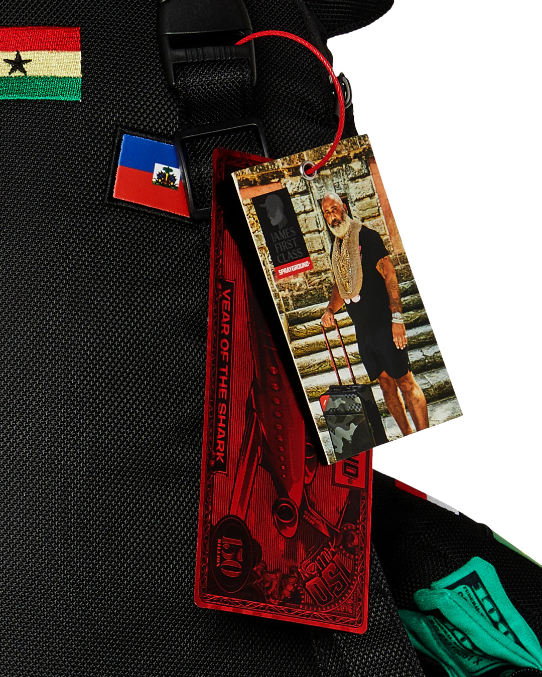 JAMES FLAGS BEAR BACKPACK