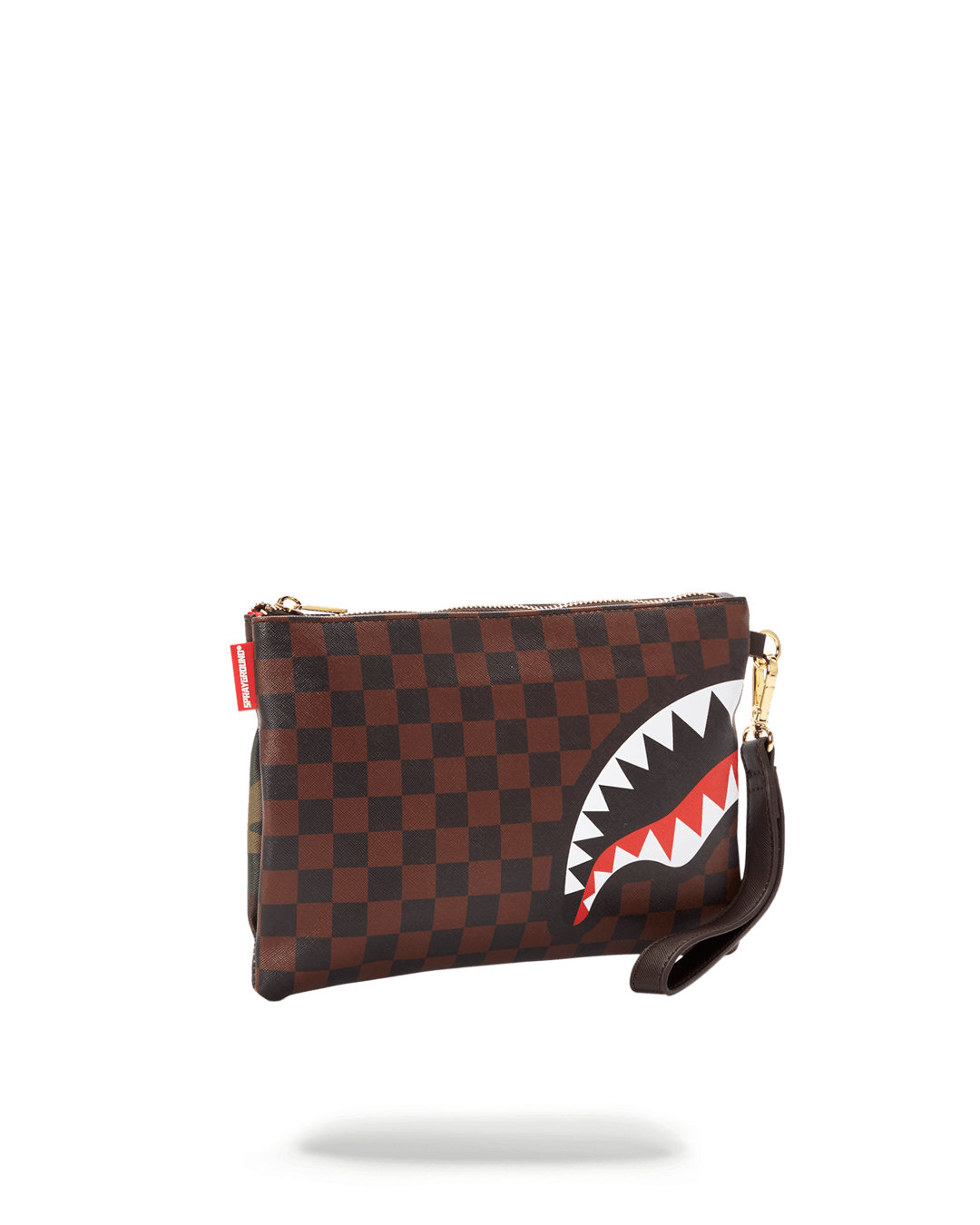Sprayground Pochette CHECKS & CAMO POCHETTE Brown