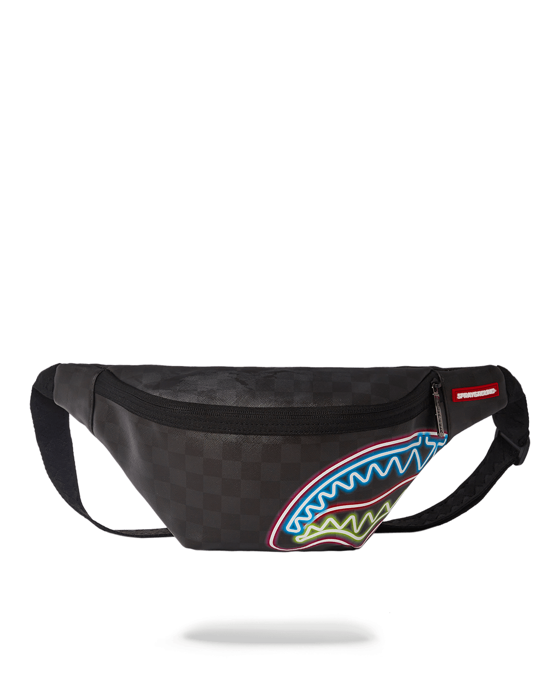 Sprayground Waist bag SHARKS IN PARIS GLOW SAVVY CROSSBODY Black