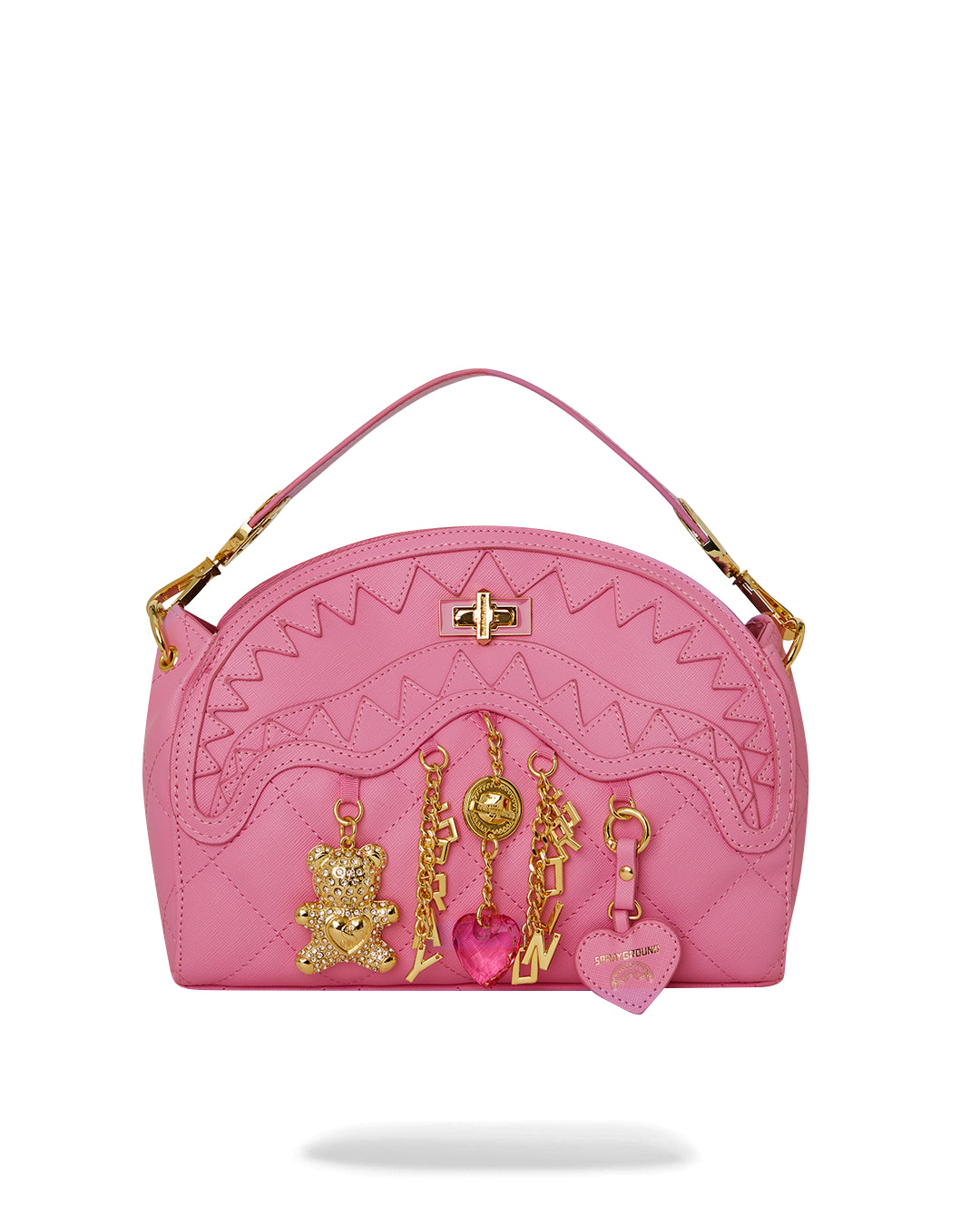 HANGING CHARMS HANDBAG