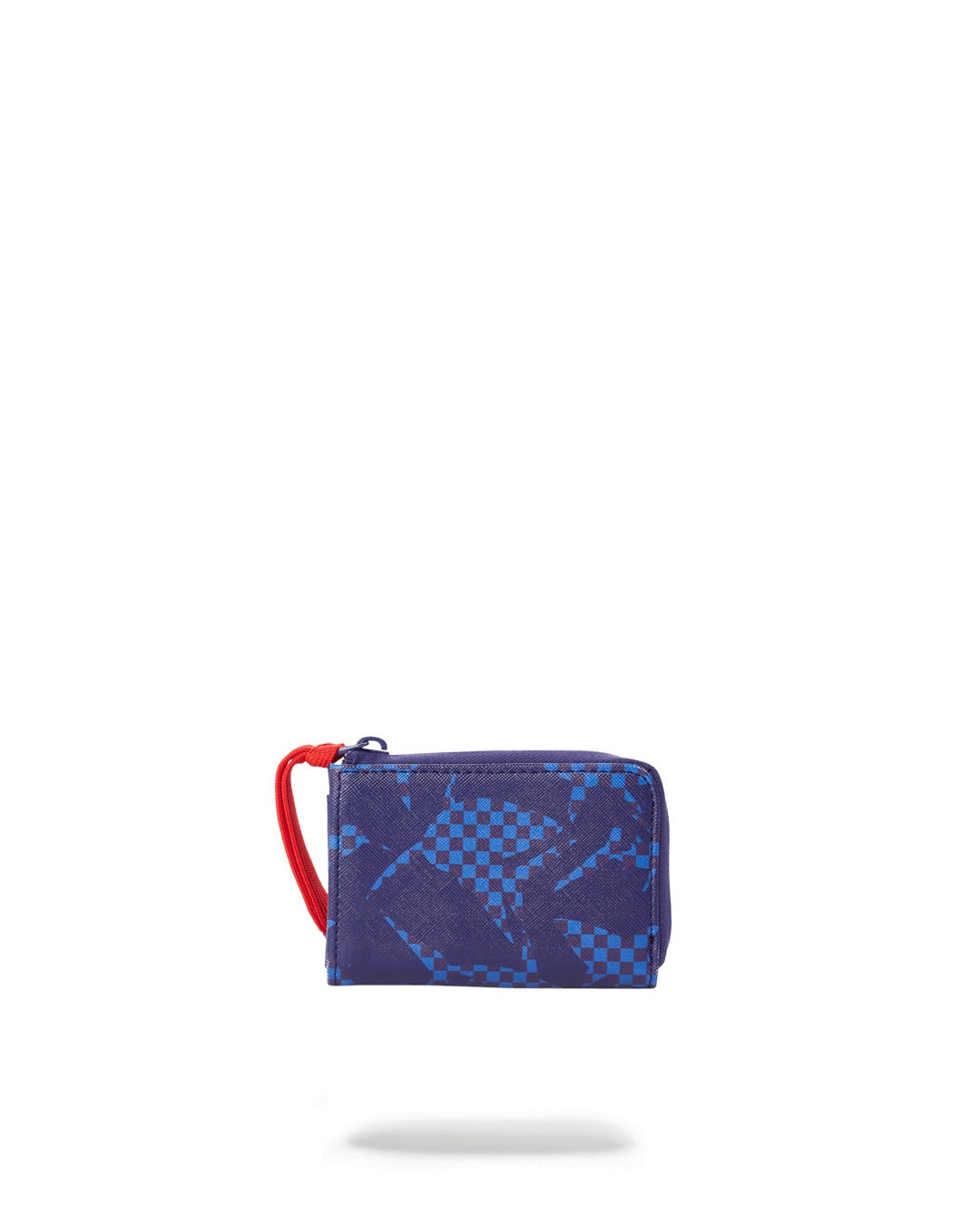 Camo Blue Shark Pattern Wallet