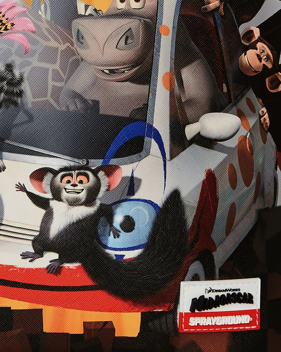 MADAGASCAR CHECKER SMASH DLXSV BACKPACK