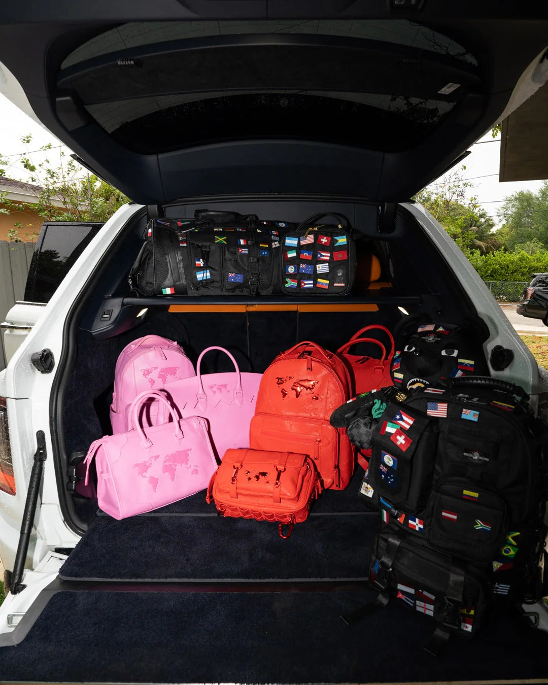 JAMES GLOBAL PINK SPIRKIN HANDBAG