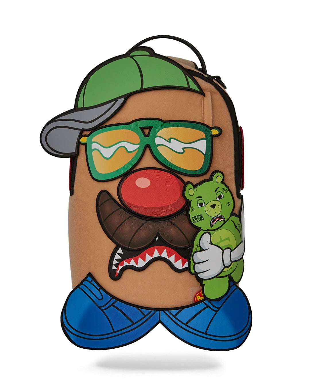 MR. POTATO HEAD VELCRO PATCHES DLXSV BACKPACK