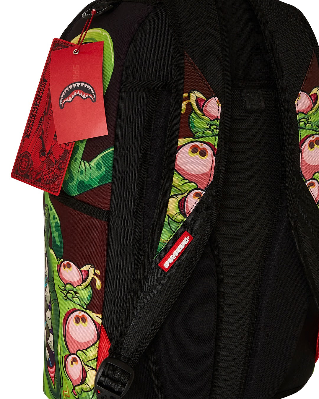 RICK AND MORTY DLXR ALIEN MOUTH DLXR BACKPACK