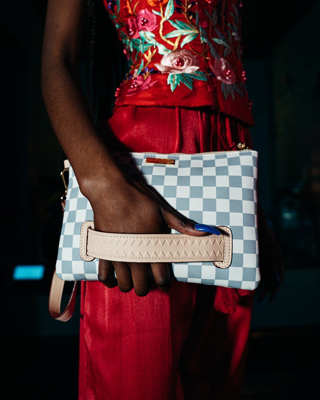 Sprayground Pochette ROSE ALL DAY LA PALAIS POUCHETTE White