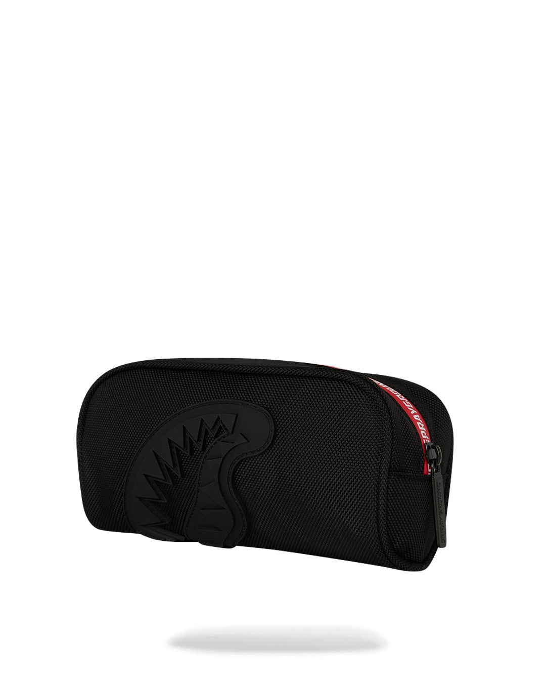 PRINTED ZIPPER SHARK POUCH