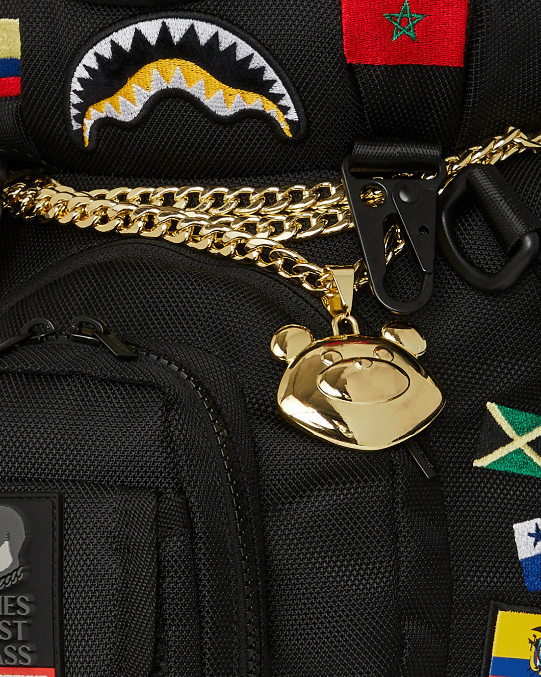 JAMES FLAGS BEAR BACKPACK