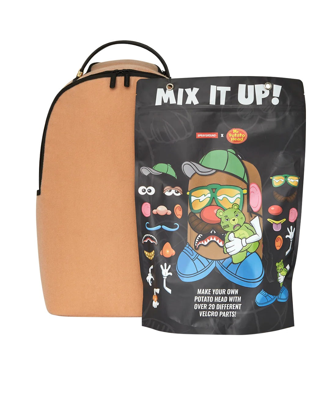 MR. POTATO HEAD VELCRO PATCHES DLXSV BACKPACK