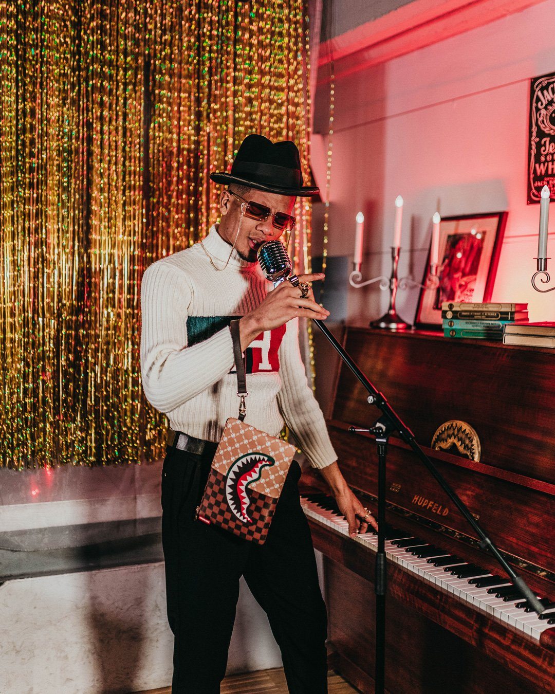 Sprayground Pochette PARIS VS FLORENCE POCHETTE Brown