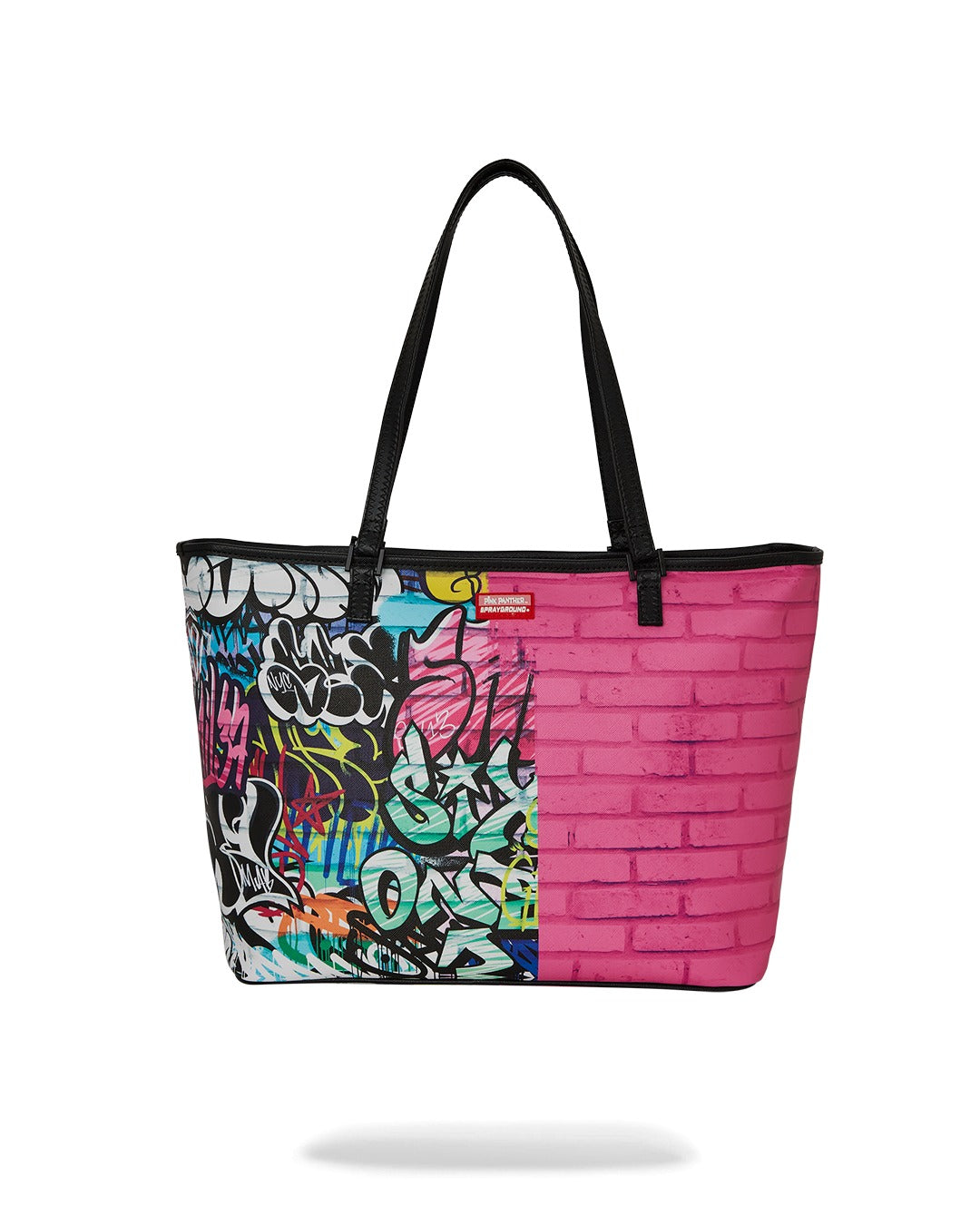 PINK PANTHER PAINTING TOTE