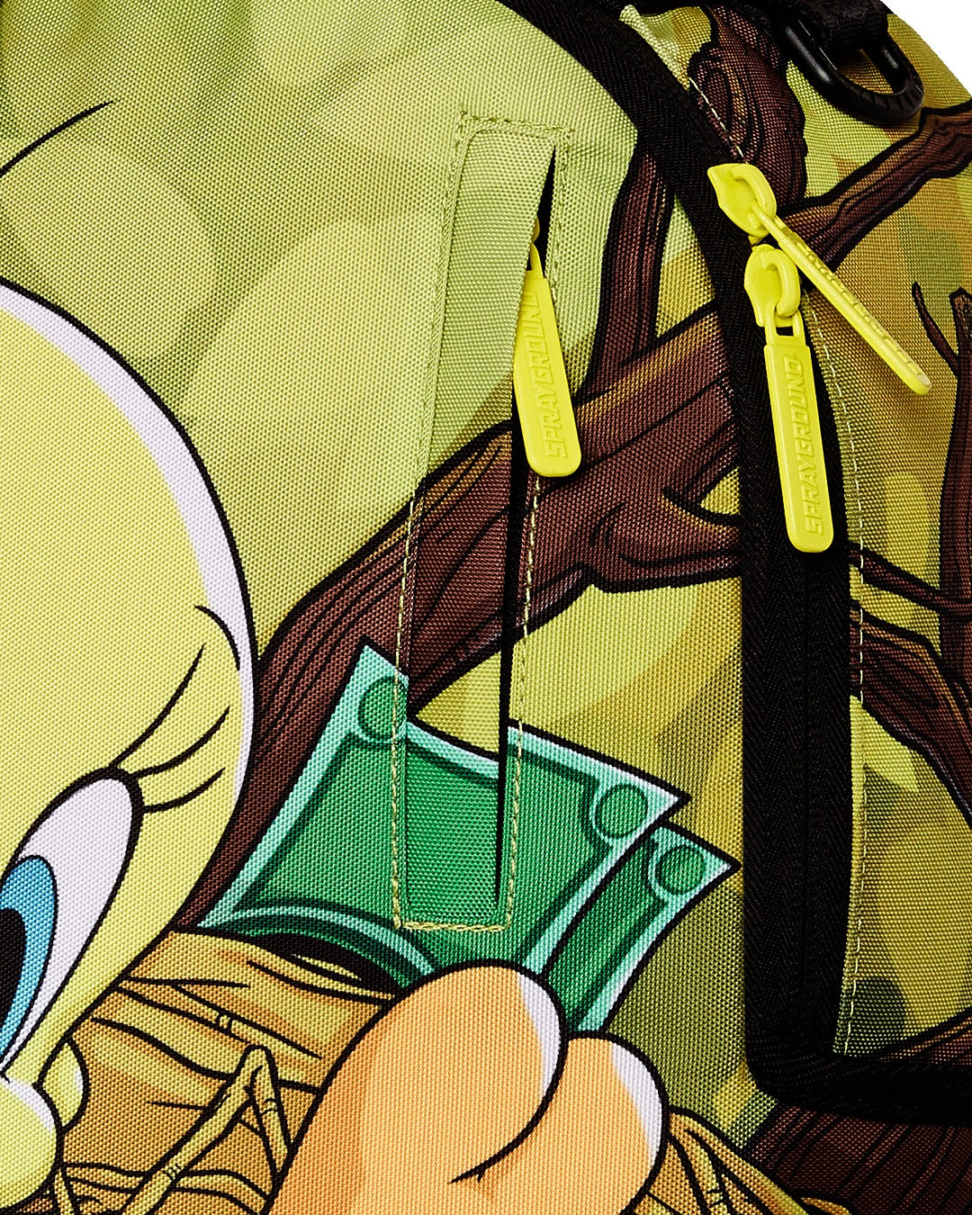 LOONEY TUNES TWEETY MONEY NEST SHARK DLXR BACKPACK