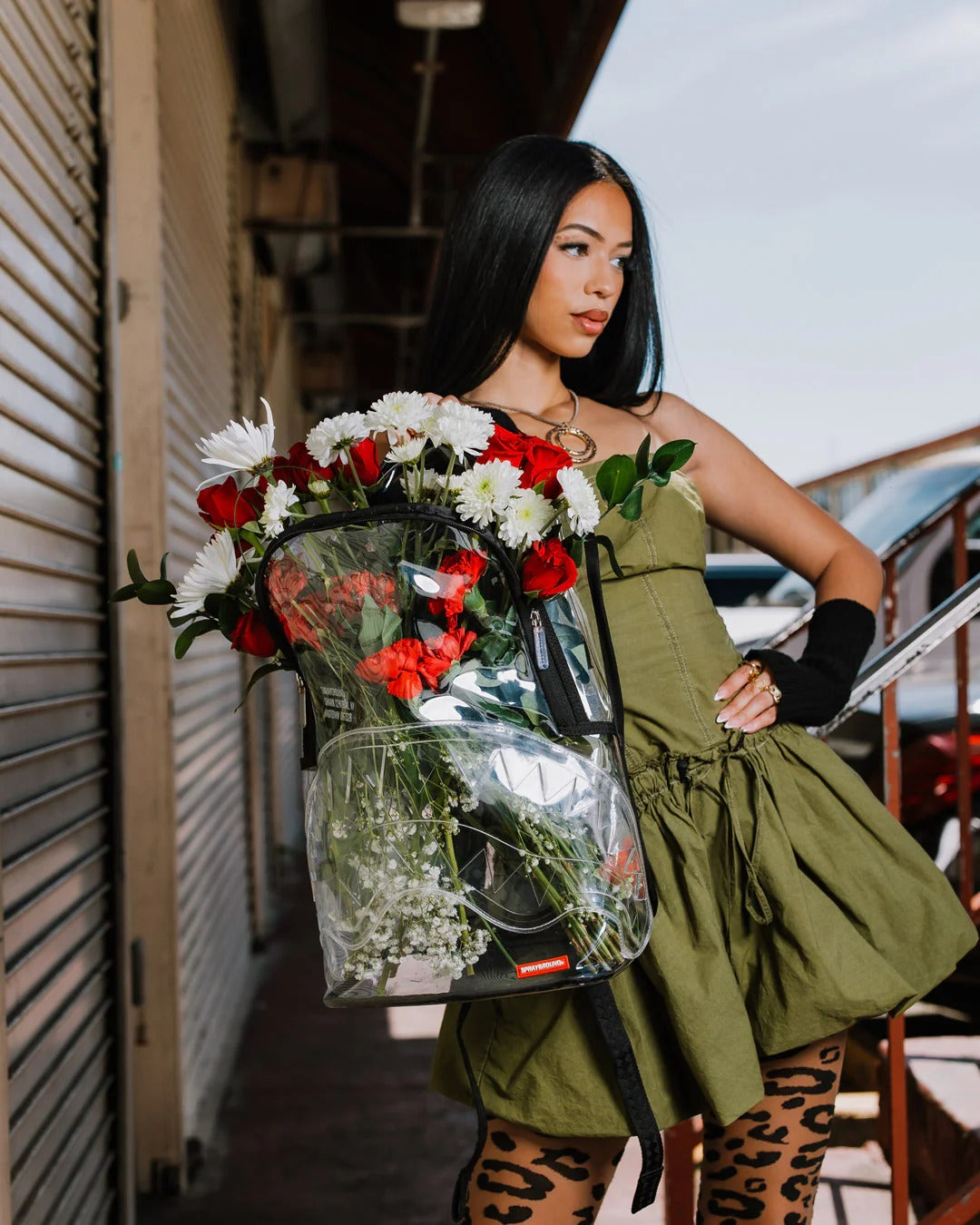 SHARK CENTRAL CLEAR DLX BACKPACK