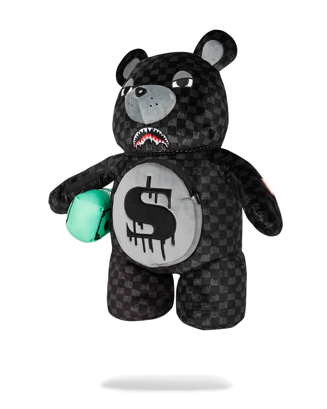 DRIPPING SHARKS IN PARIS MONEYBEAR TEDDY BEAR