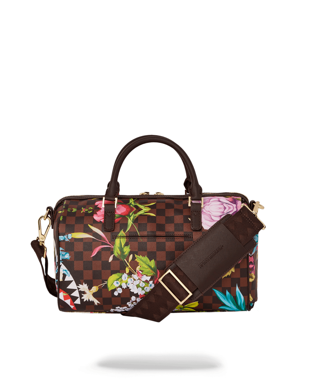 Sprayground Bag GARDEN OF SHARKS MINI DUFFLE Brown