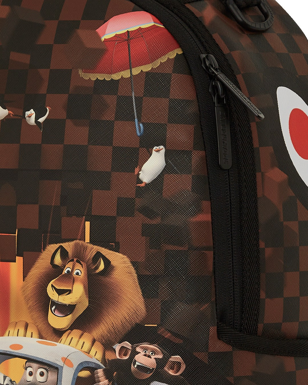 MADAGASCAR CHECKER SMASH DLXSV BACKPACK