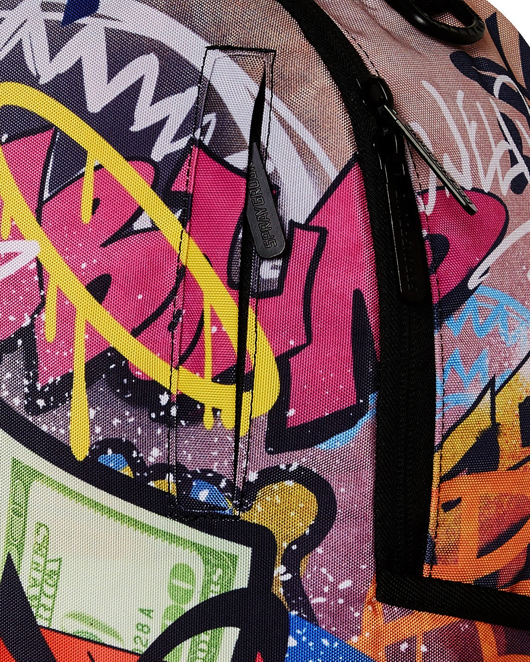 MONEY MAKES THE WORLD GO ROUND DLXV BACKPACK
