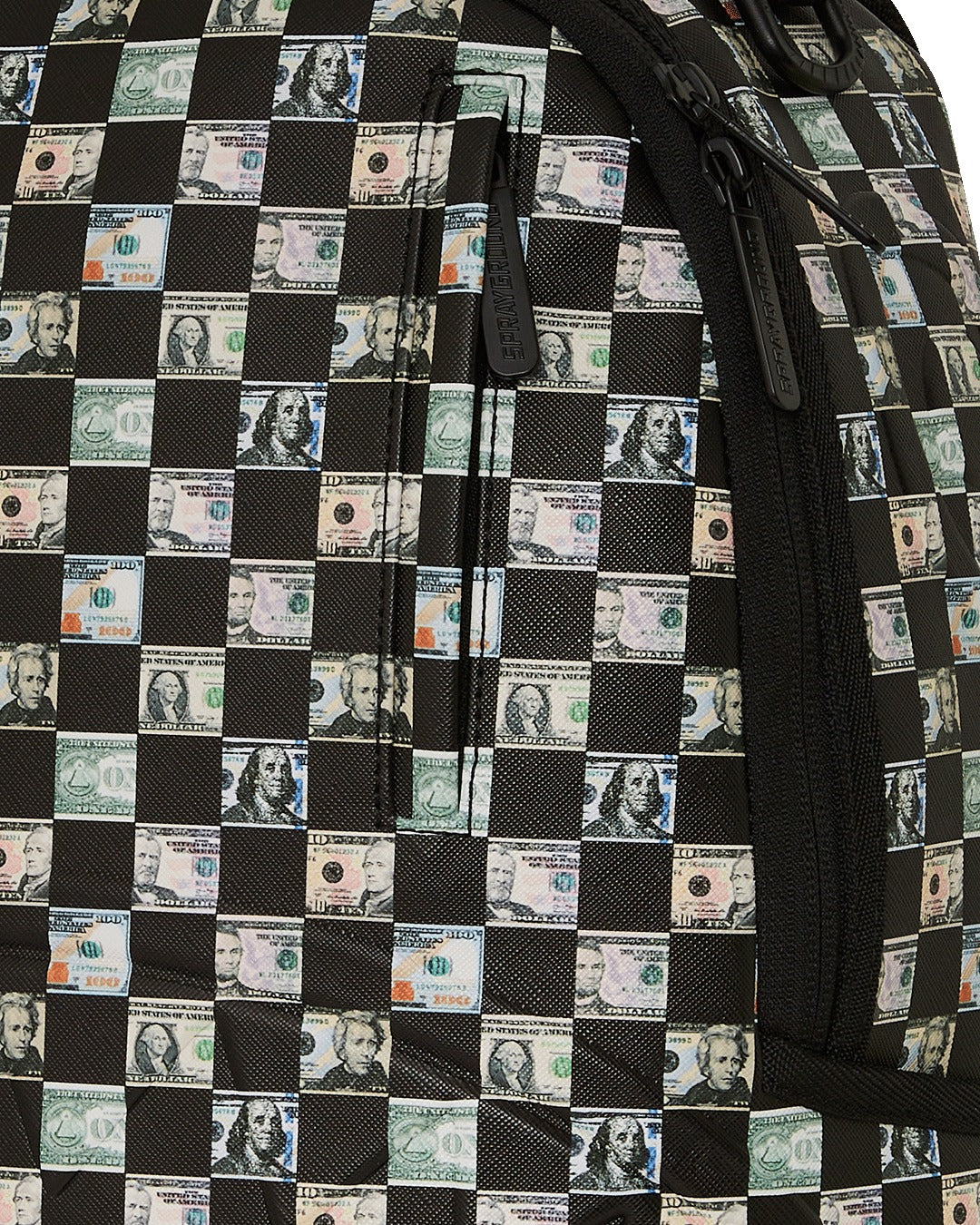 MONEY CHECK PATTERN DLX BACKPACK