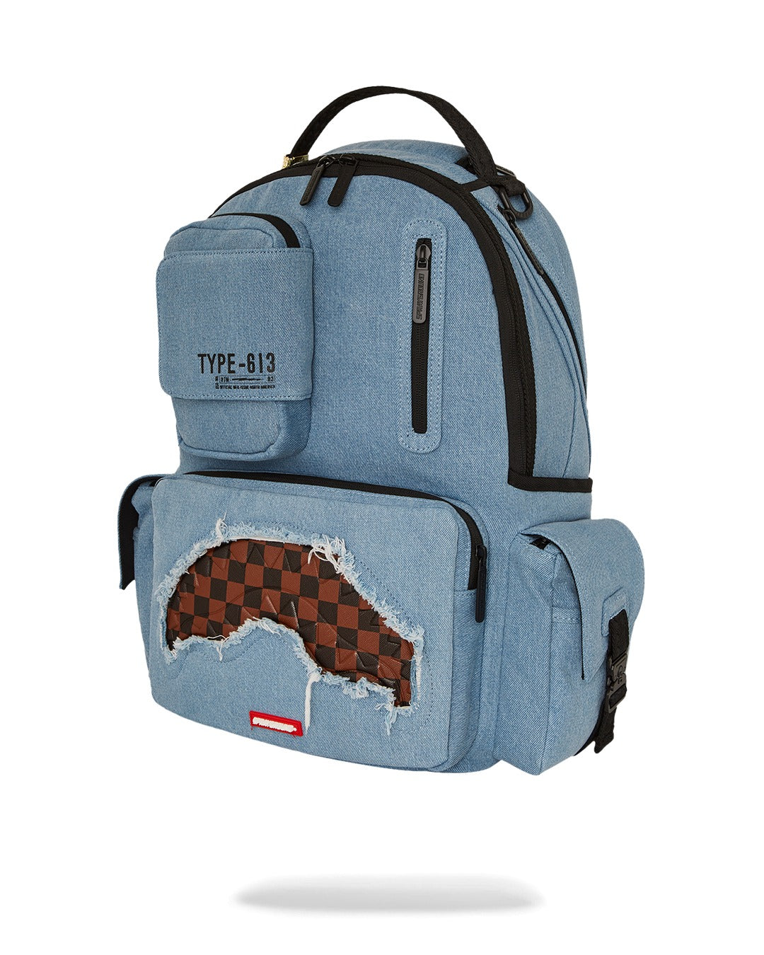 GOLD LUREX BURNOUT SPEC OPS BACKPACK