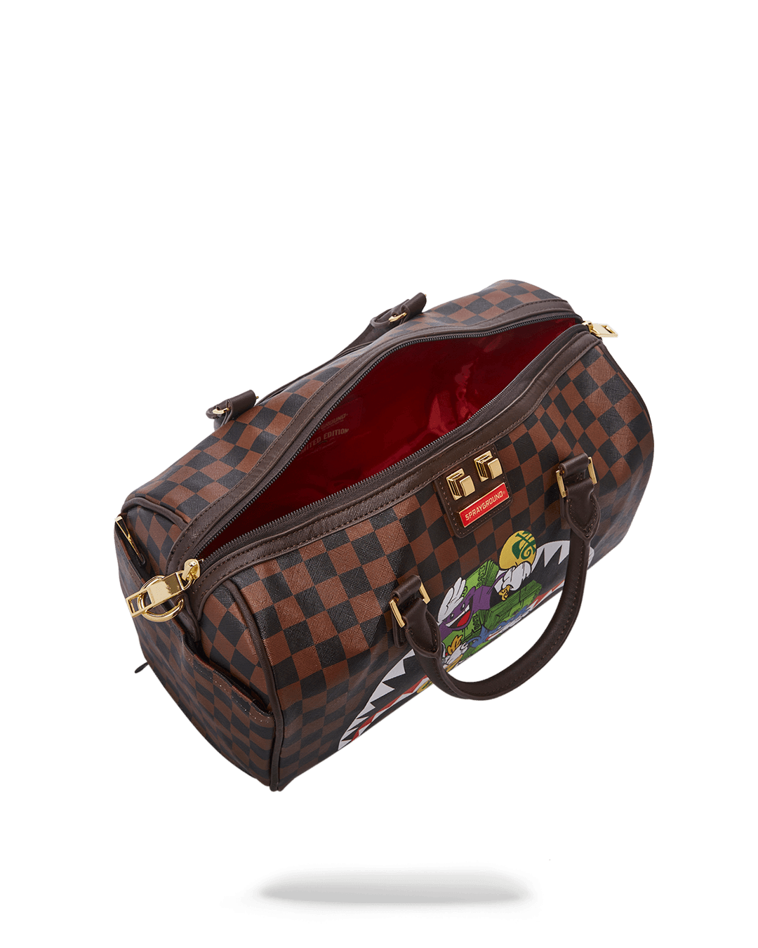 Sprayground Bag MONEY CHASER MINI DUFFLE Brown