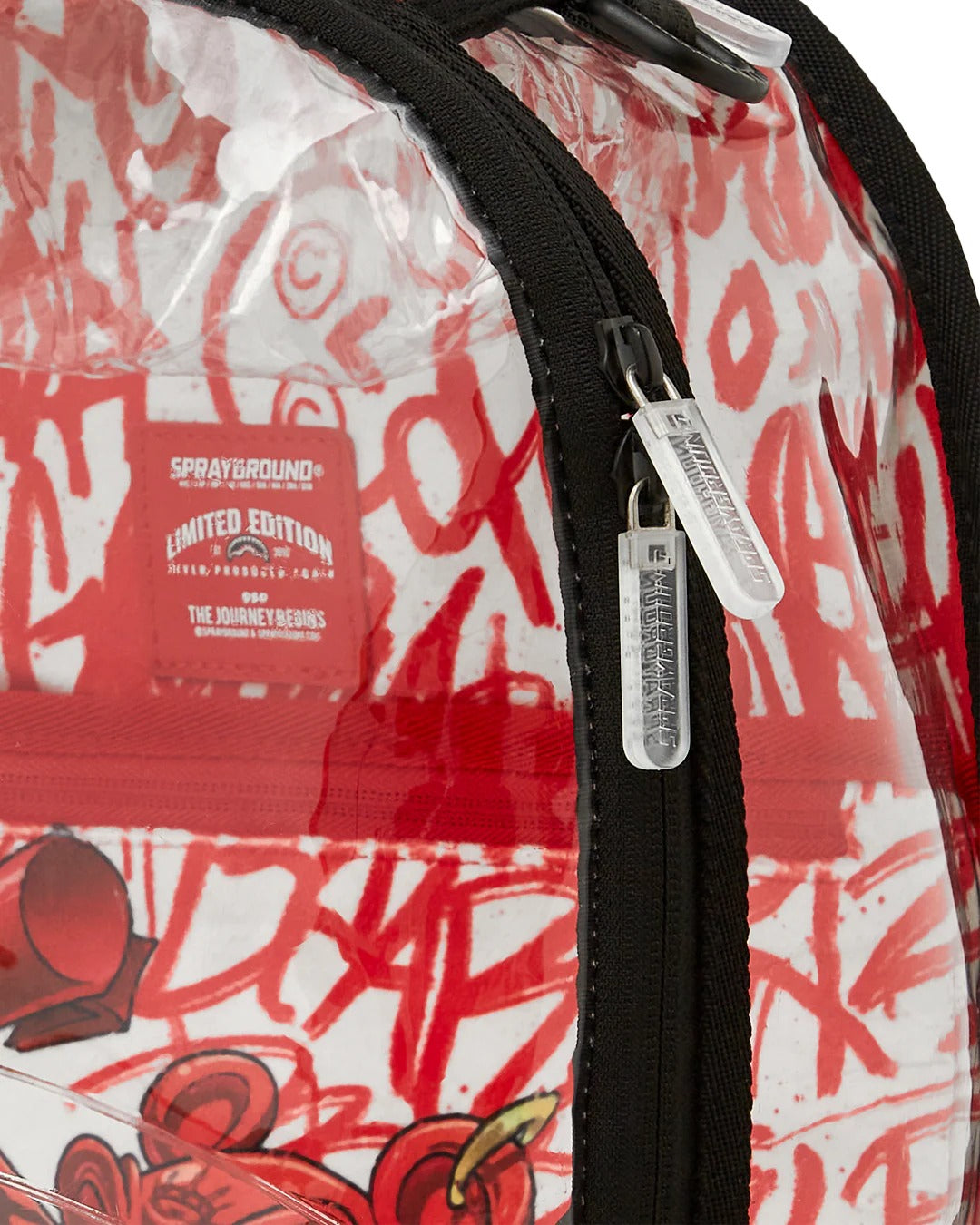 BEAR GRILLS DLX CLEAR BACKPACK