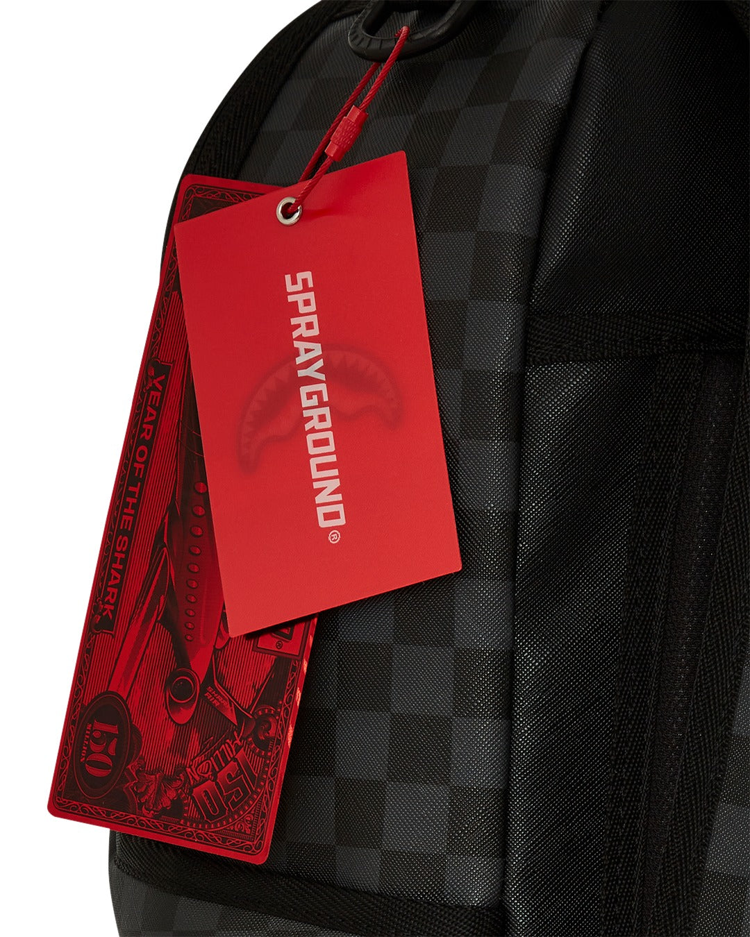 SHARK SMASHED THROUGH DLX BACKPACK