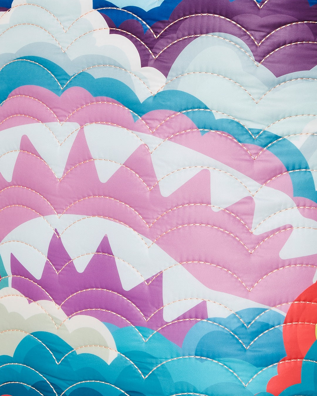 QUILTED CLOUD SHARK DLXS BACKPACK