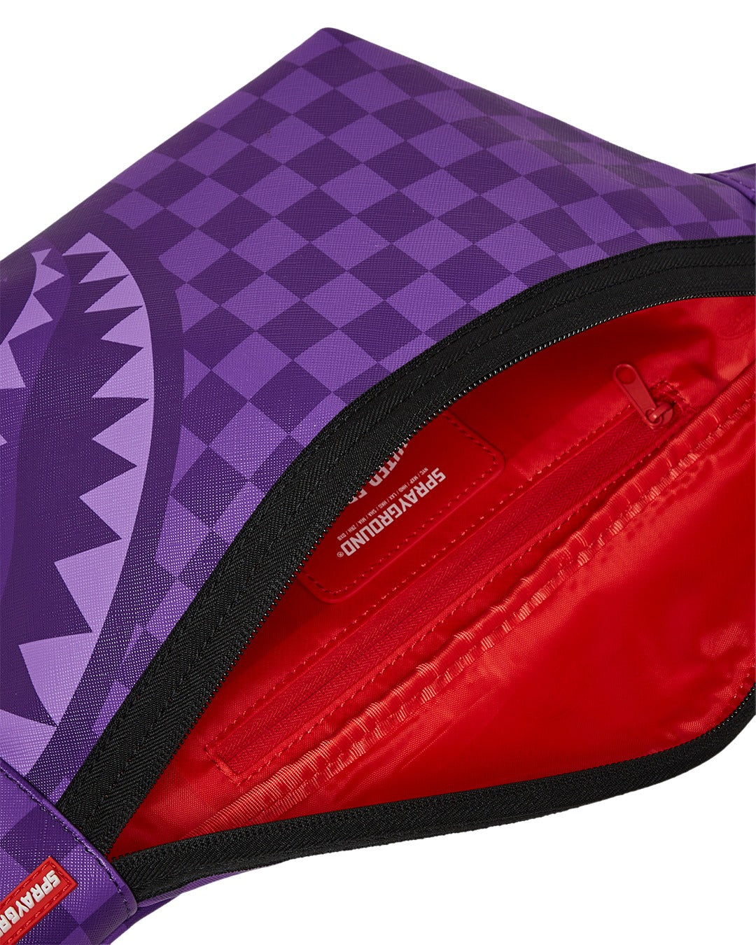 PURPLE SHARK SHARKS IN PARIS SAVVY CROSSBODY
