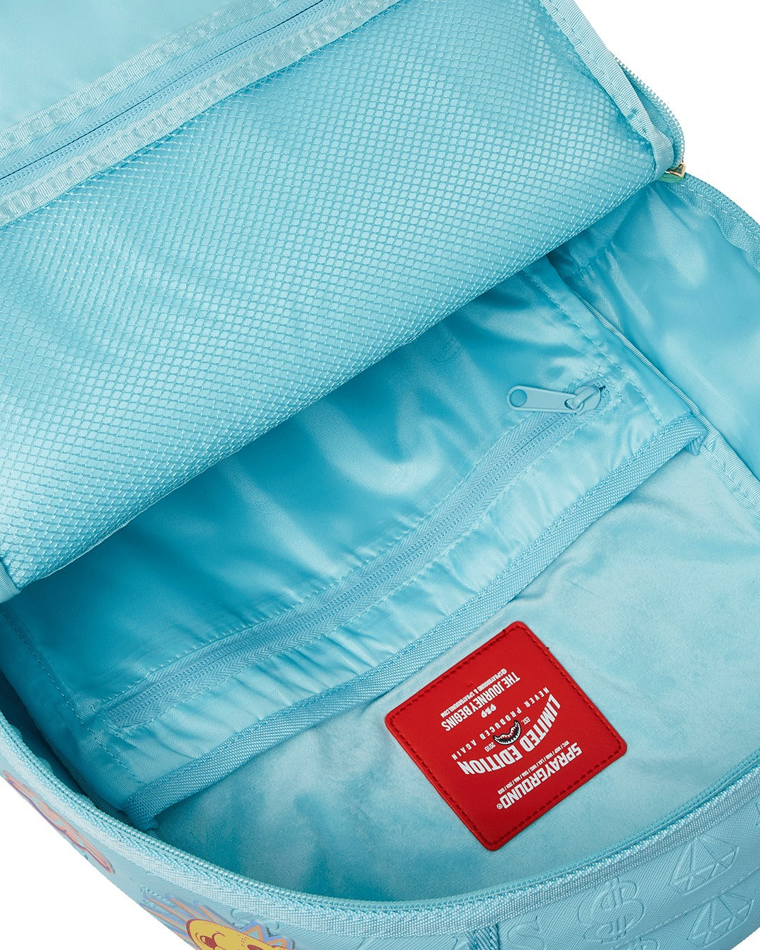 BLUE LAGOON EMBOSSED DLXSV BACKPACK