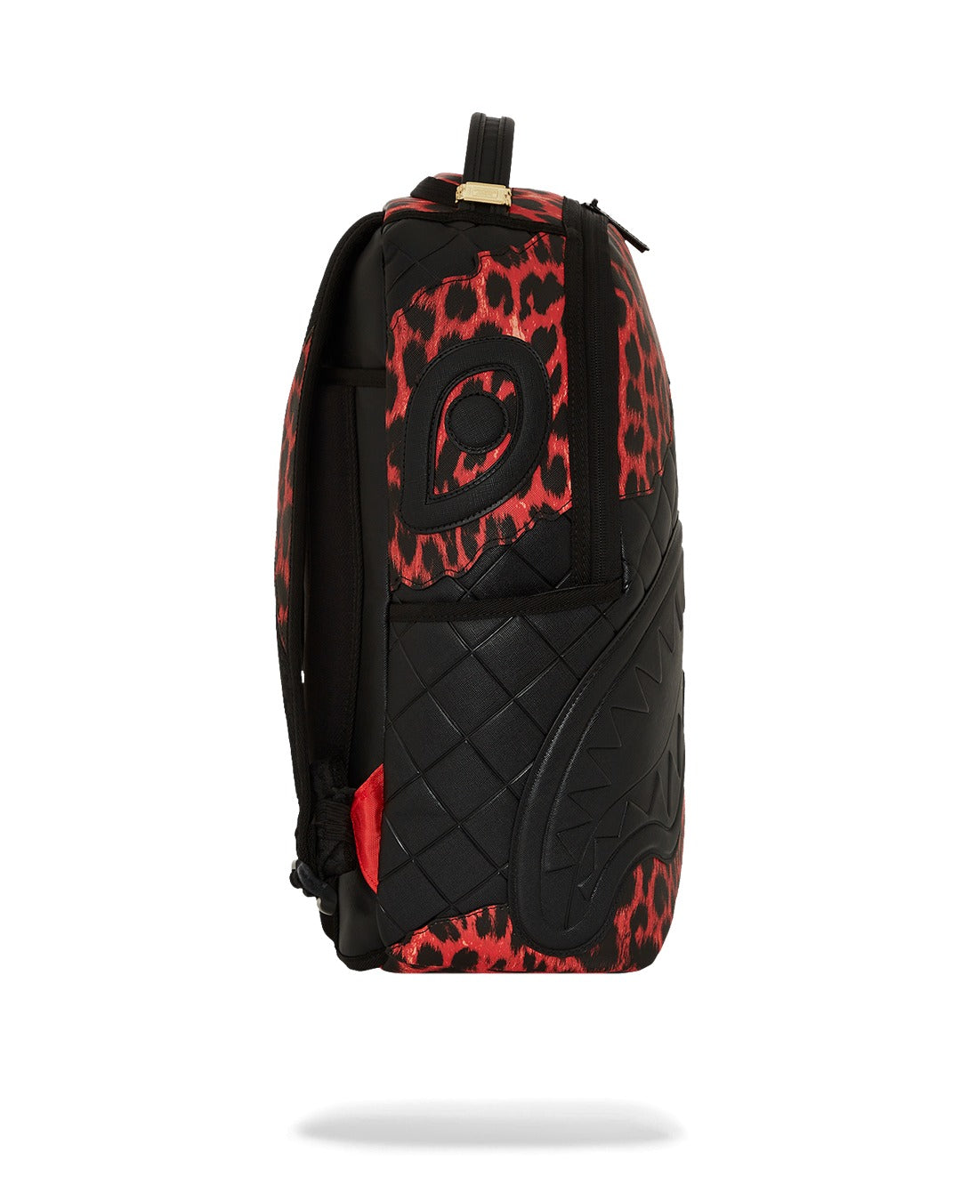 RED LEOPARD PUFFER DLX BACKPACK