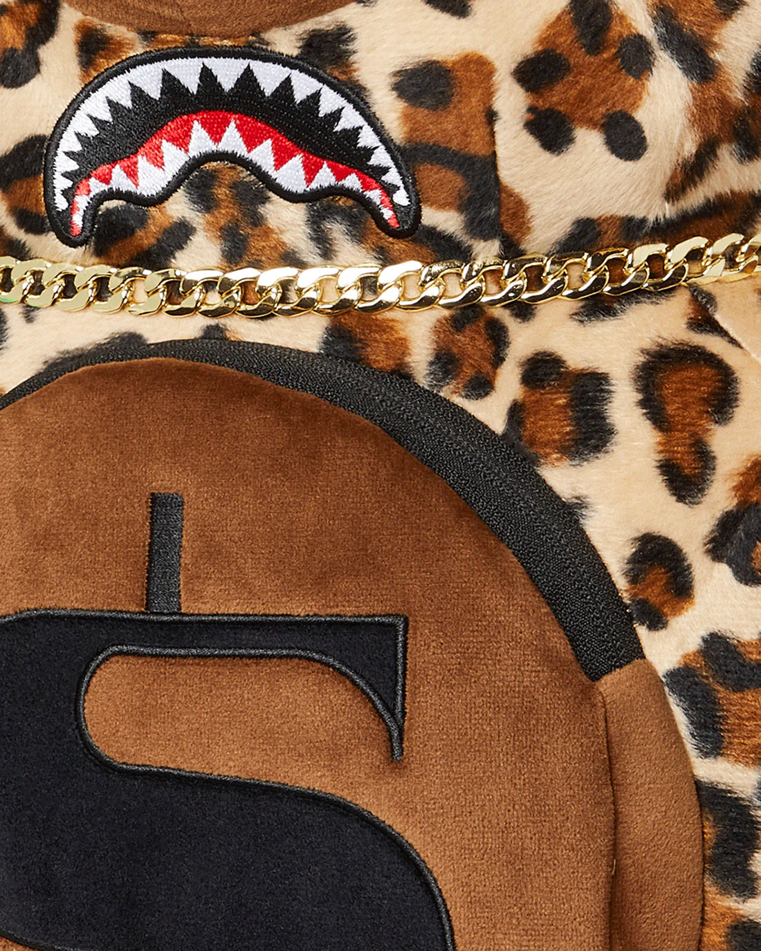 LEOPARD MONEY BEAR BACKPACK