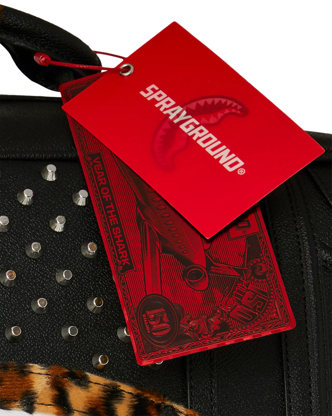 CHEETAH PUNK HANDHELD CARRY-ON CONVERTIBLE BACKPACK