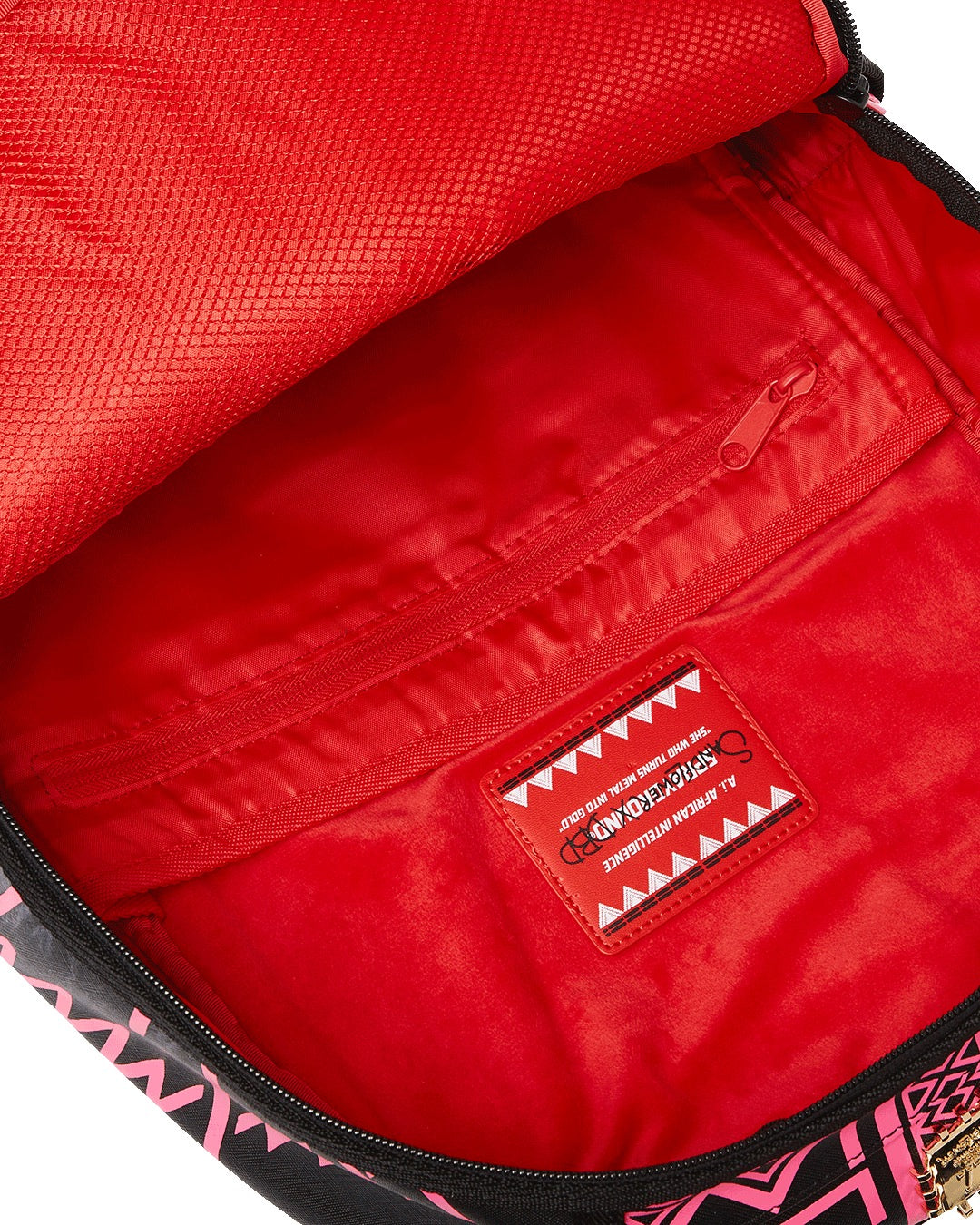 AI LION NEON PINK BACKPACK