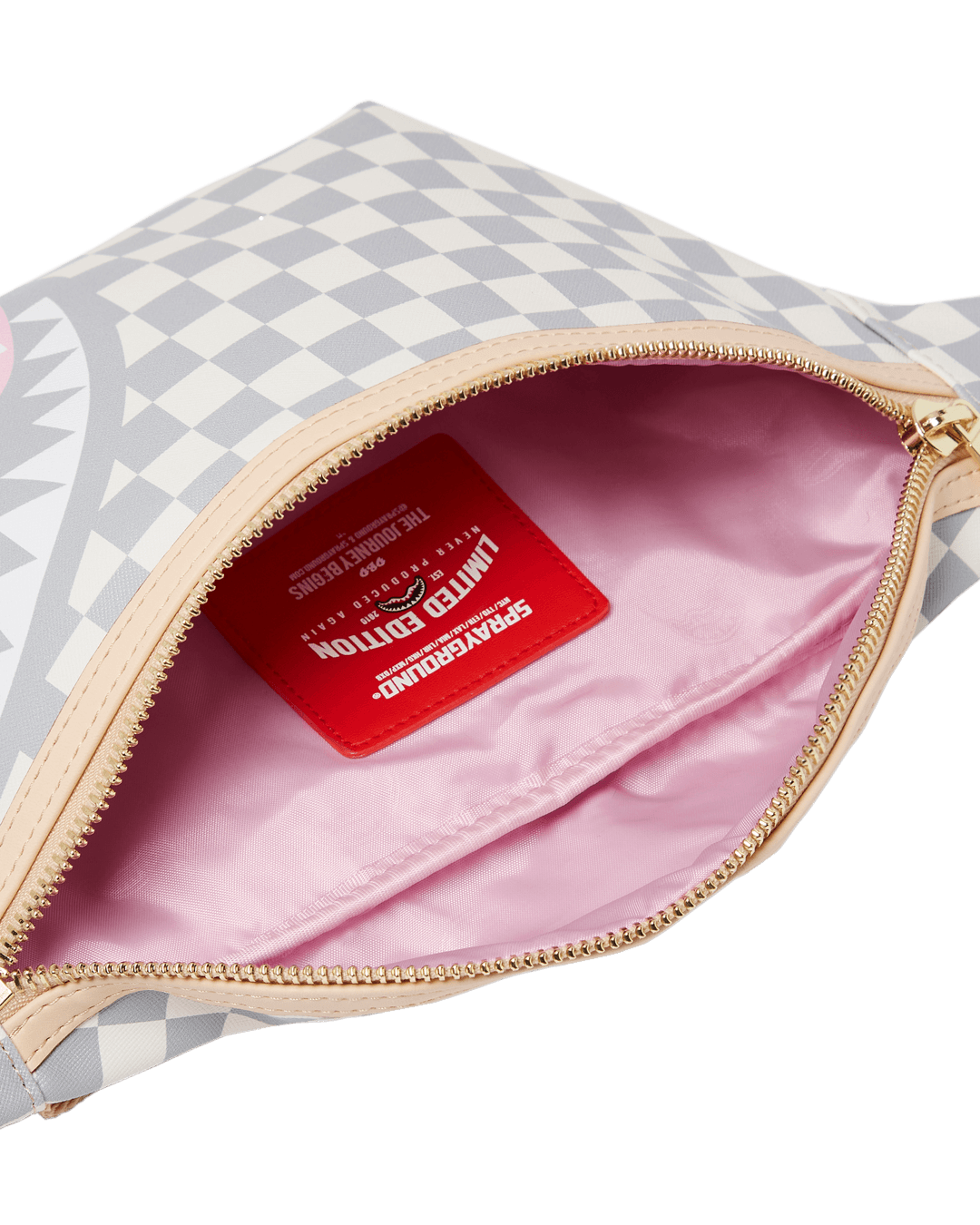 Sprayground Waist bag ROSE ALL DAY LA PALAIS CROSSBODY White