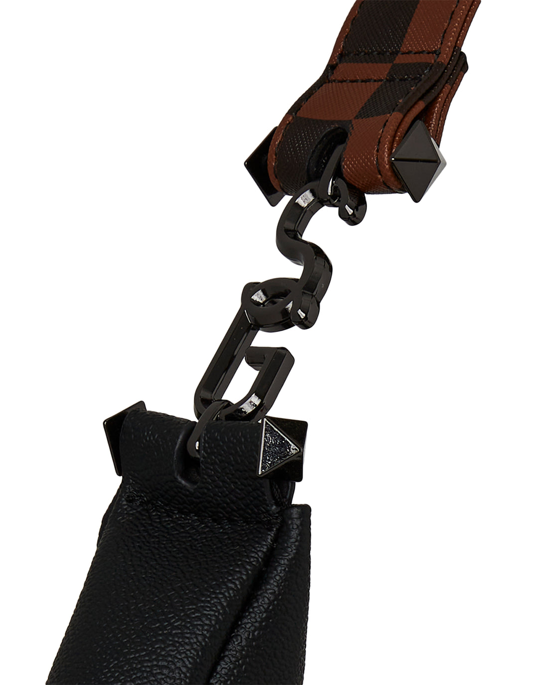 DOES OF CHECK VICE SHOULDER BAG