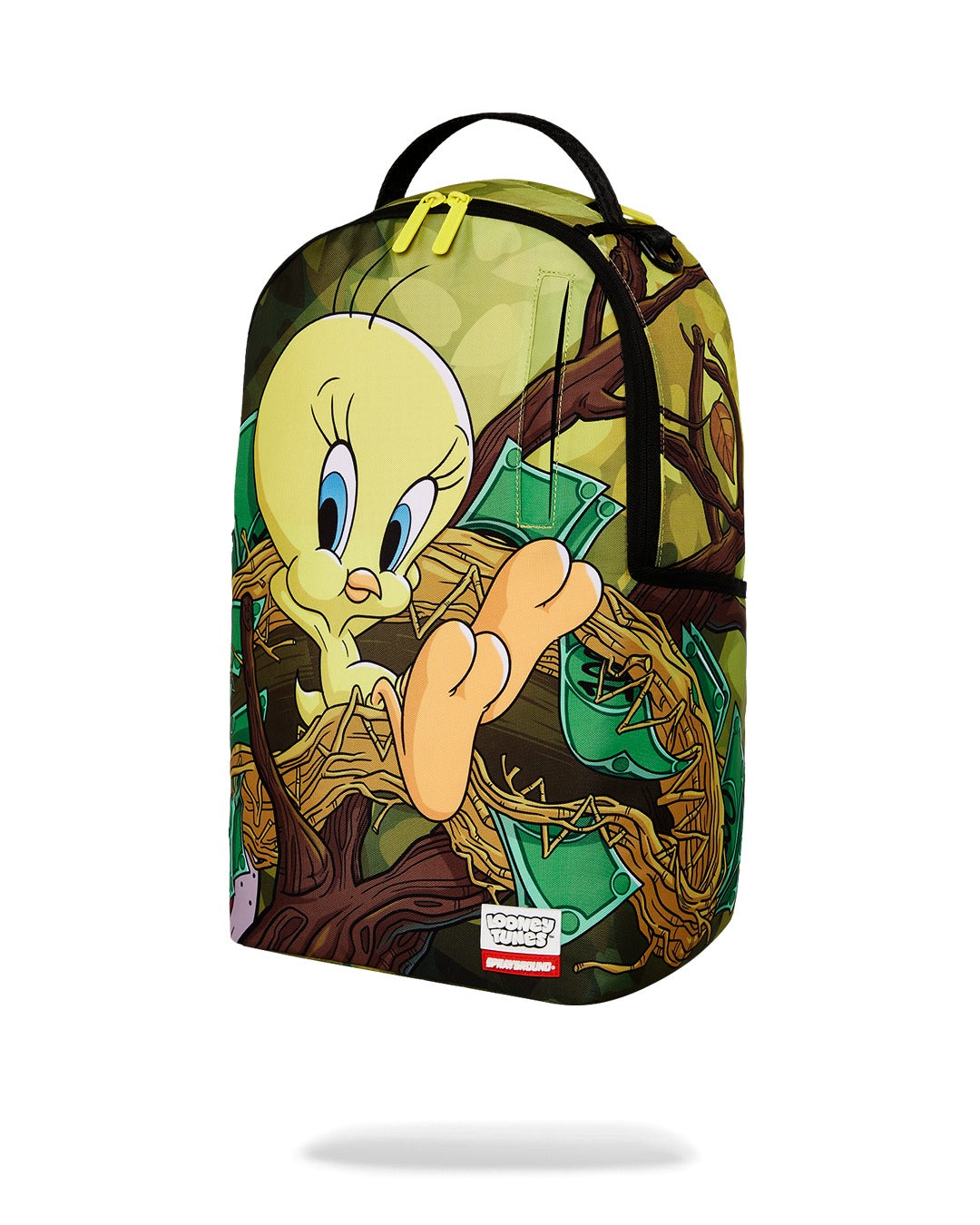 LOONEY TUNES TWEETY MONEY NEST SHARK DLXR BACKPACK