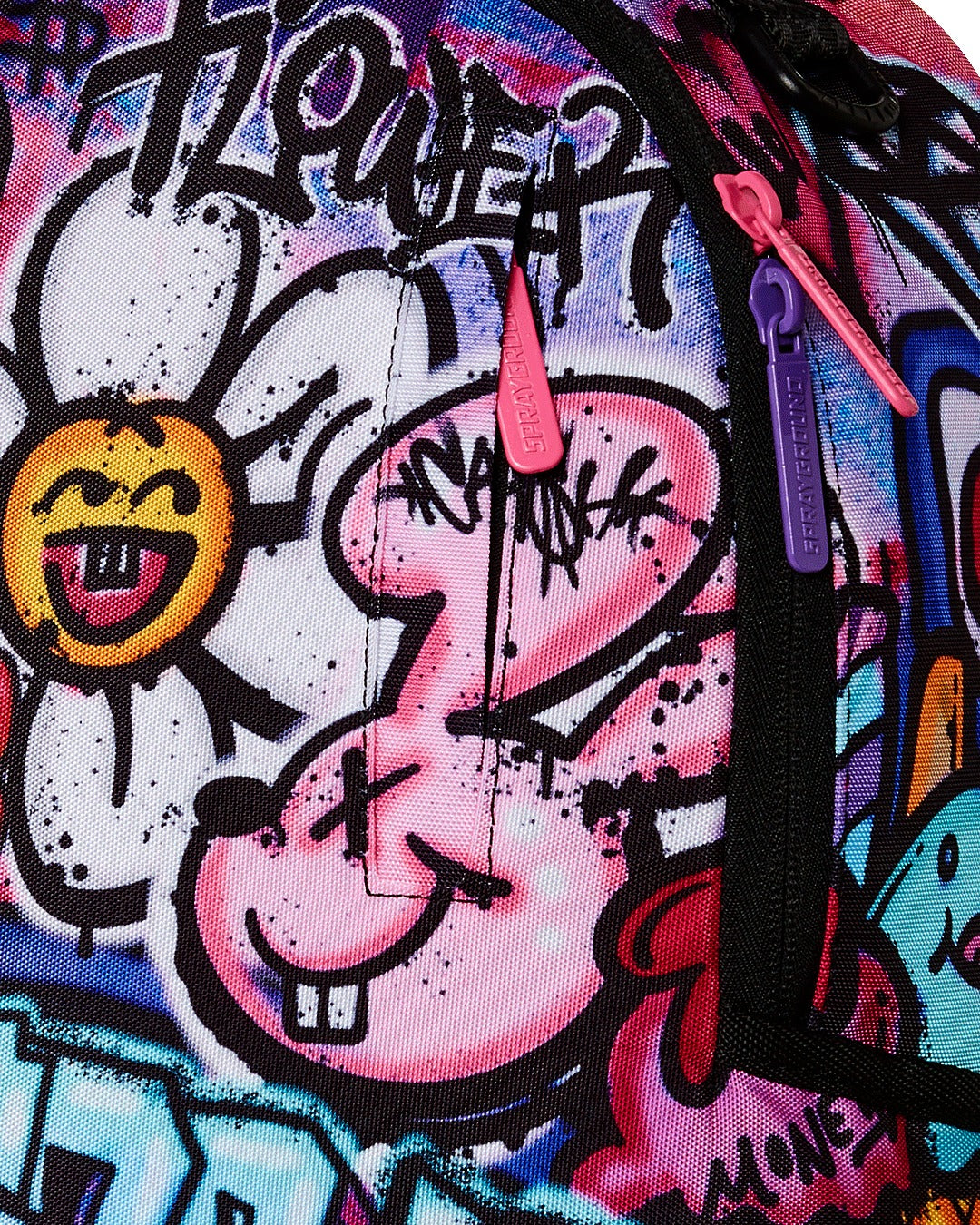 GIRLY GRAFFITI PRINT DLXR BACKPACK